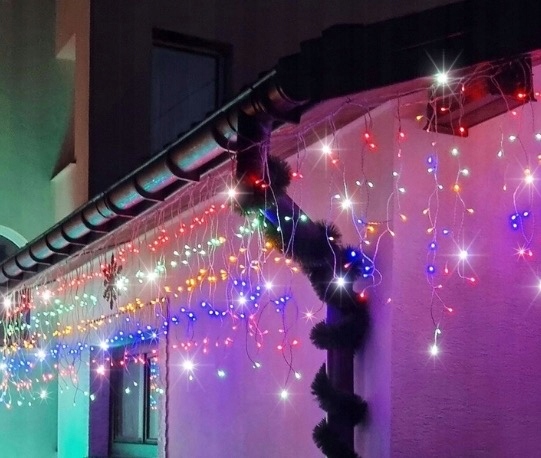 SOPLE FLASH 1000LED 40m ZEWNĘTRZNE MULTIKOLOR KOLOROWE lampki z Flashem
