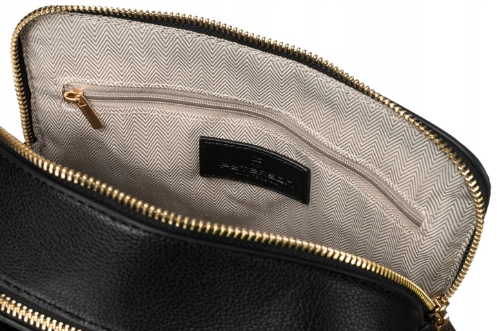 Listonoszka damska Peterson torebka na ramię z paskiem ze skóry eko modna