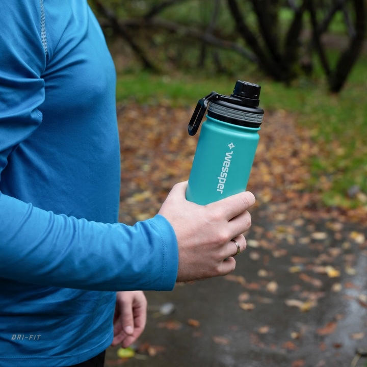 Butelka Termiczna Wessper Kubek Termiczny ze Słomką Stal Nierdzewna 500ml