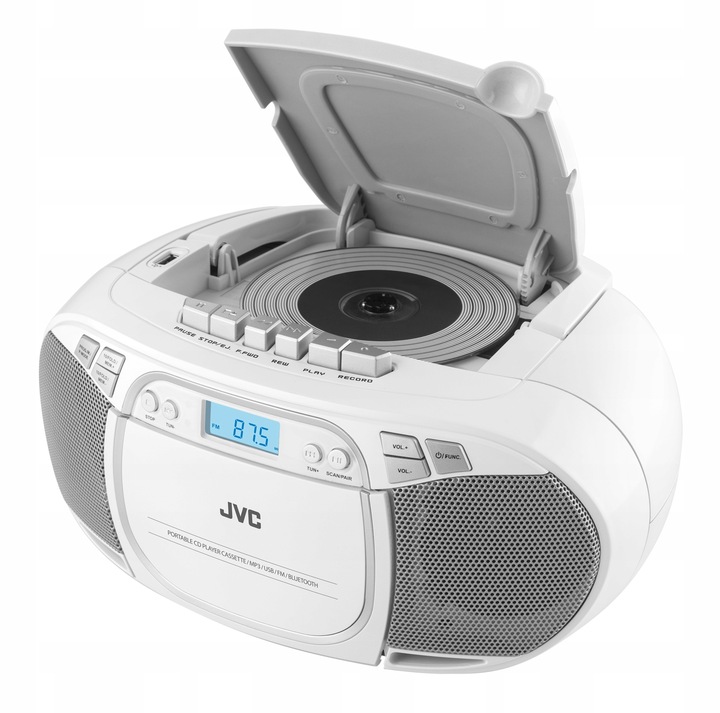 Radioodtwarzacz JVC RC-E451W CD AUX USB Biały