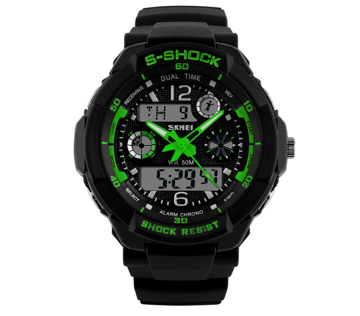 Zegarek dziecięcy SKMEI elektroniczny stoper data alarm podświetlenie