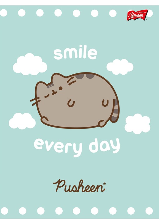 8X ZESZYT A5 32 KARTKI PUSHEEN 4x TRZY LINIA + 4x KRATKA KAŻDA OKŁADKA INNA