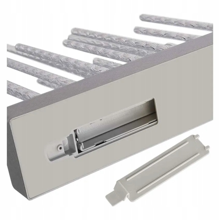 Świąteczny świecznik srebrny 19 LED 28 cm 3x AA ciepła biel IP20 timer EMOS