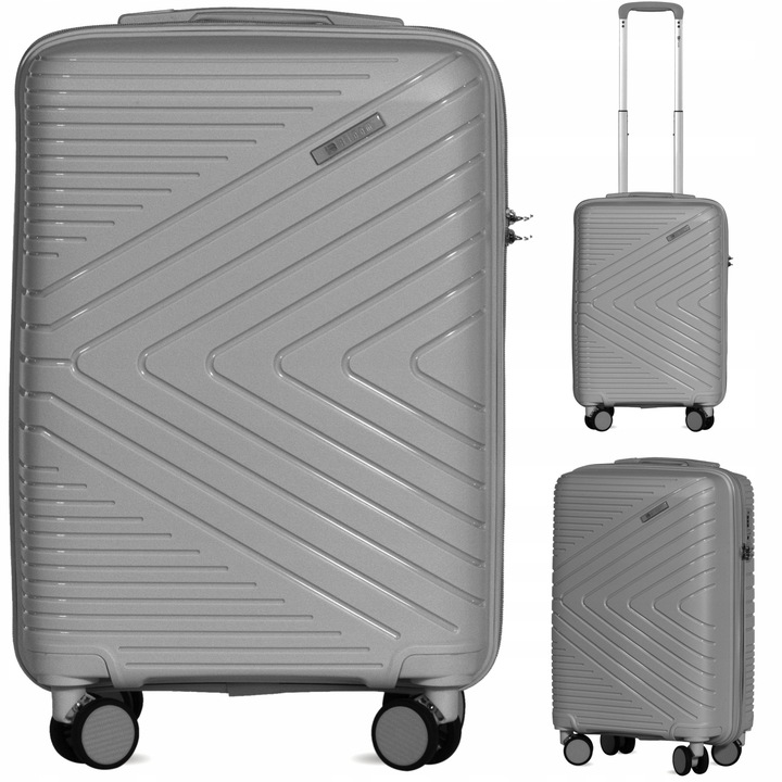 WALIZKA M MAŁA "20" PODRĘCZNA KABINOWA PP NA KÓŁKACH TWARDA BLOOM 6 KOLORÓW