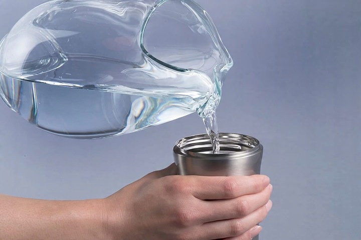 Kubek termiczny ZOJIRUSHI SM-YAF, 480 ml Srebrny Termos na Herbatę do Pracy