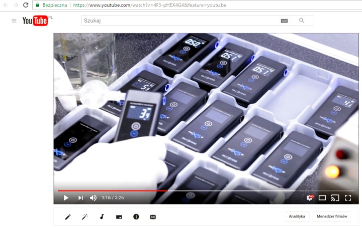 Alkomat PRO X-5 + kalibrujemy w dniu wysyłki