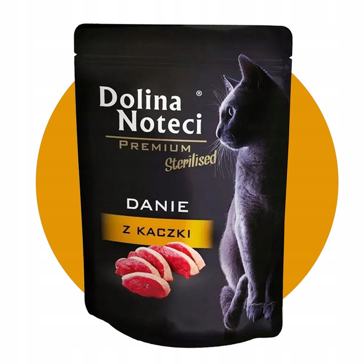 DOLINA NOTECI MOKRA KARMA DANIE DLA KOTA MIX SMAKÓW 20X85G BEZ ZBÓŻ