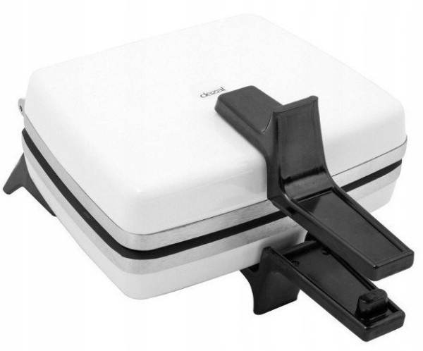 Gofrownica Dezal 301.4W 1300 W Biały + Drewniany widelec