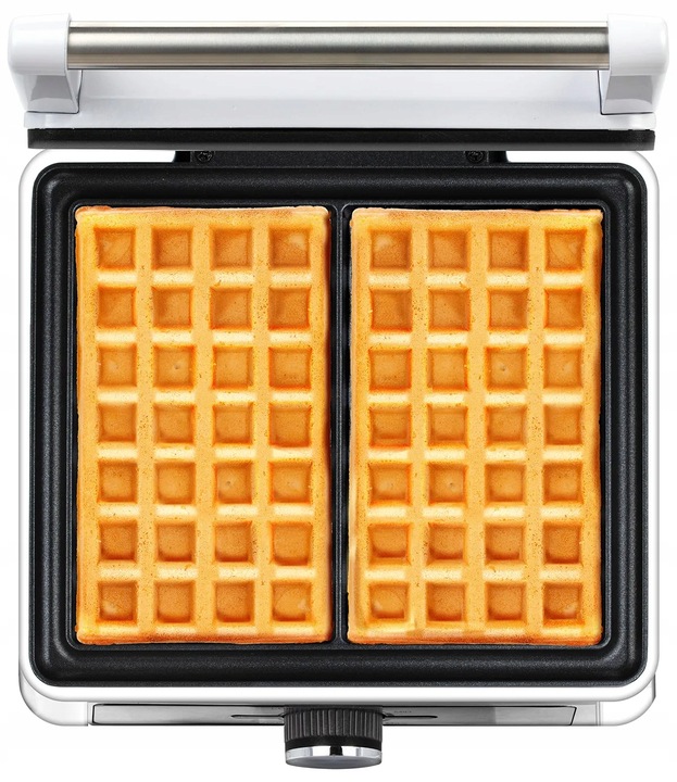 Gofrownica mocna srebrna 2 gofry MPM MGO-41 1600W