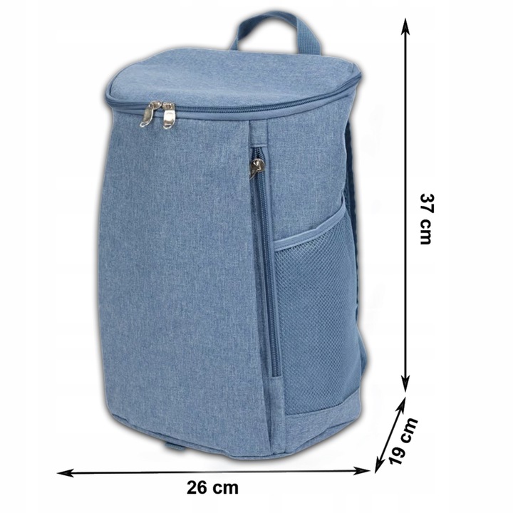 Plecak Termiczny Chłodzący Turystyczny Torba Izolacyjna Lodówka + Wkład