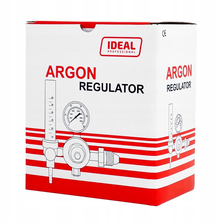 Reduktor Argon CO2 regulator z rotametrem do spawarka TIG MIGOMAT 200 bar