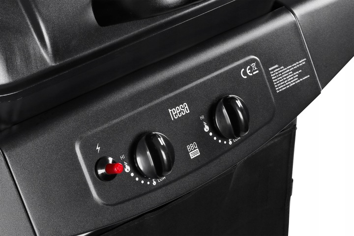 Grill gazowy Teesa BBQ 2000 2 palniki 5 kW TSA0080