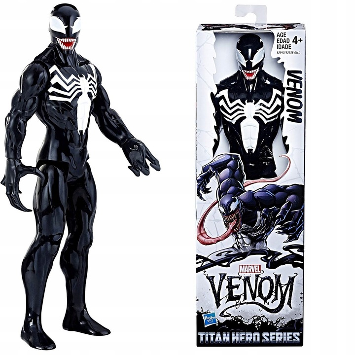 HASBRO MARVEL VENOM RUCHOMA FIGURKA 30cm E2940 seria TITAN HERO