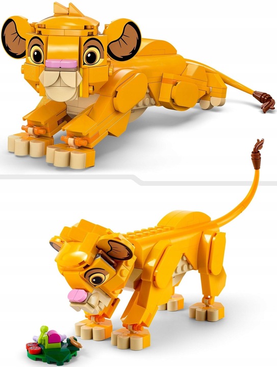 LEGO Disney 43243 Lwiątko Simba z Króla Lwa Prezent
