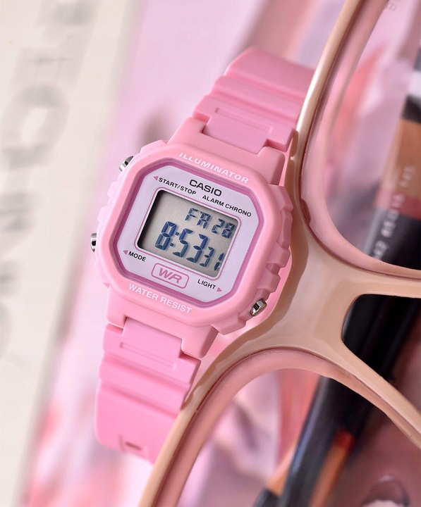 ZEGAREK DZIECIĘCY CASIO dla dziewczynki PREZENT NA KOMUNIĘ +BOX +TOREBKA