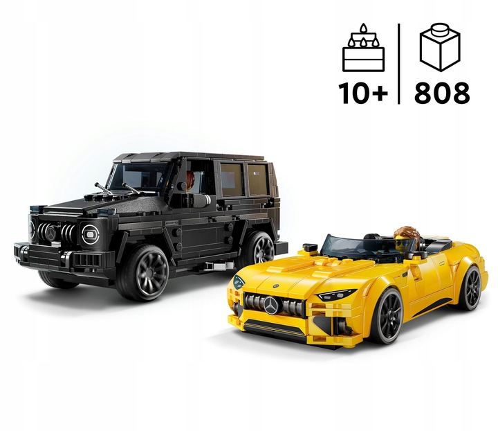 LEGO Speed Champions 76924 Mercedes-AMG G 63 i Mercedes-AMG SL 63