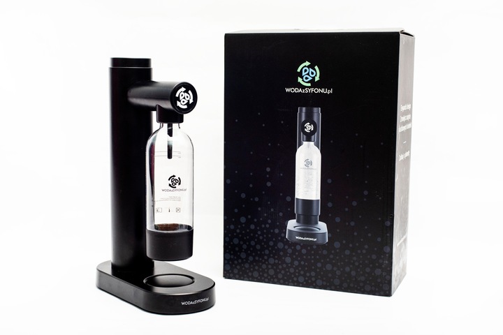 Saturator do wody gazowanej Wodazsyfonu + butelka 0,9l gwarancja 36 msc !