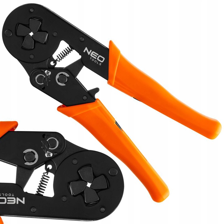 NEO TOOLS ZACISKARKA TULEJEK PRASKA SZCZYPCE do kabli 6-16mm 2 01-536