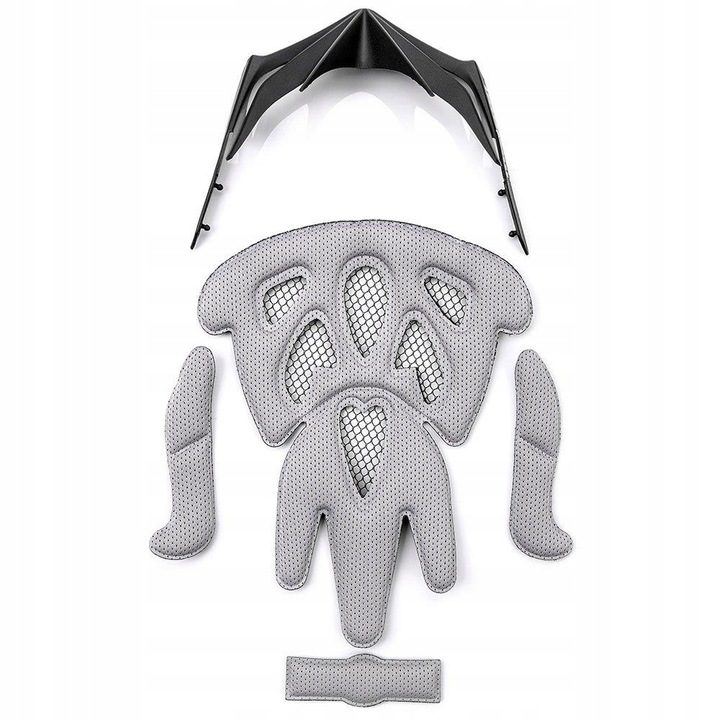 Kask rowerowy z daszkiem lekki regulowany rower Meteor Drizzle XL 61-63 cm