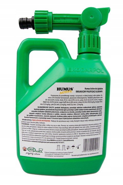 HUMUS ACTIVE DO IGLAKÓW NAWÓZ SPRAYER polepszacz gleb do IGLAK KONEWKA 1,2L