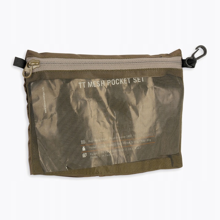 Zestaw torebek Tasmanian Tiger Mesh Pocket Set olive OS