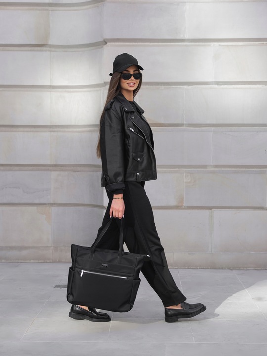 Duża torebka damska Peterson szoperka shopper bag pojemna elegancka