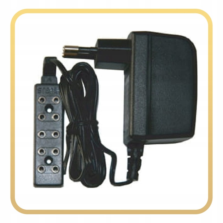 TRANSFORMATOR DO OŚWIETLENIA SZOPKI BOŻONARODZENIOWEJ - *5x STAŁE ŚWIATŁO*