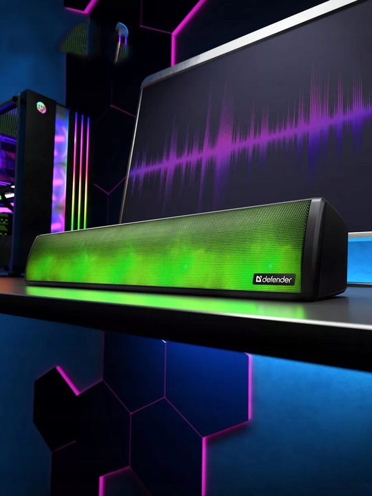 SOUNDBAR Bezprzewodowy Głośniki Komputerowe do Laptopa TV Bluetooth 5.3