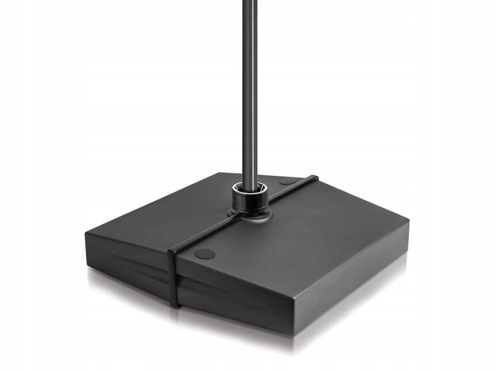 Elegancki stojak na parasol napełniany piaskiem 46 x 46 cm, antracytowy