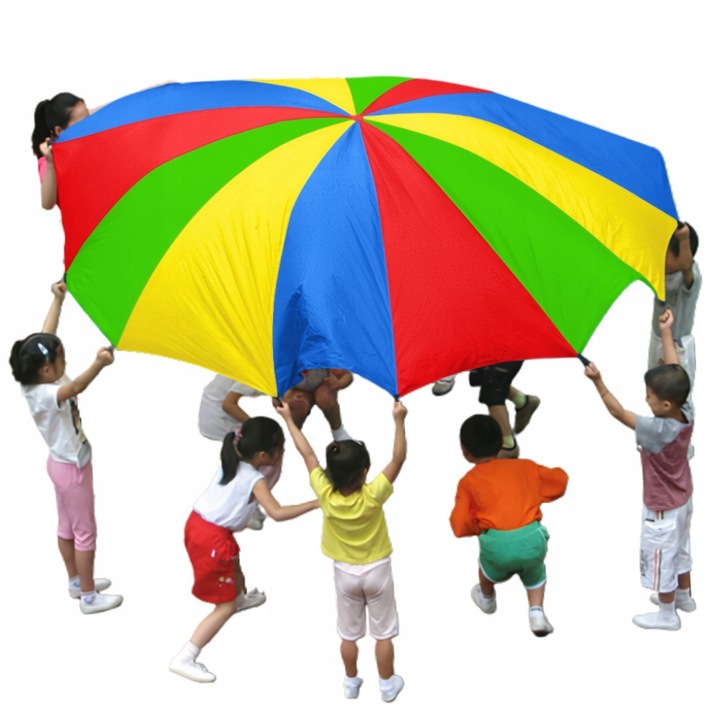 PROFESJONALNA CHUSTA ANIMACYJNA 2m SPADOCHRON + FUTERAŁ