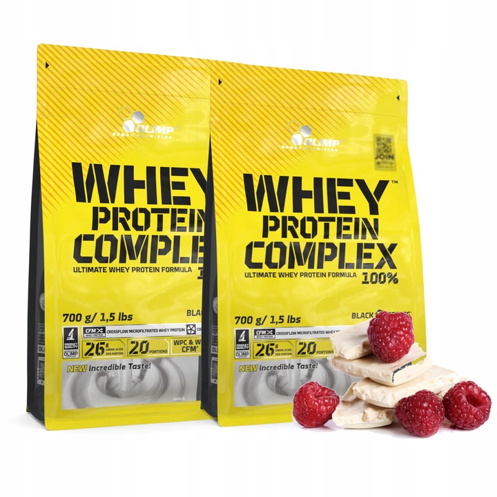 OLIMP WHEY PROTEIN COMPLEX 2x700g WPC WPI BIAŁKO