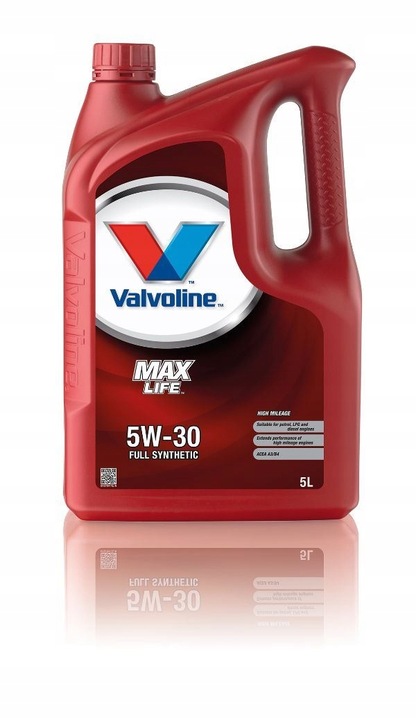 Valvoline Max Life A3/B4 5W30 5L