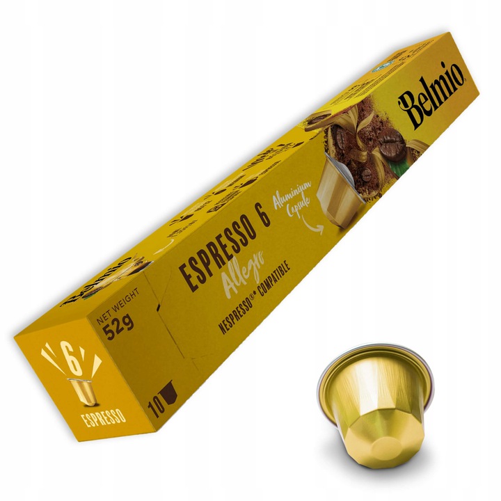 Belmio oryginalne kapsułki Nespresso | 100 szt.