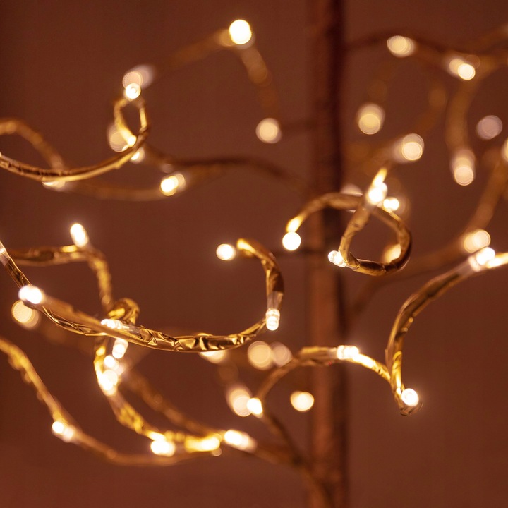 DRZEWKO OZDOBNE NA ŚWIĘTA DEKORACJA ŚWIĄTECZNA ŚWIATEŁKA 180 LED LAMPKI XL