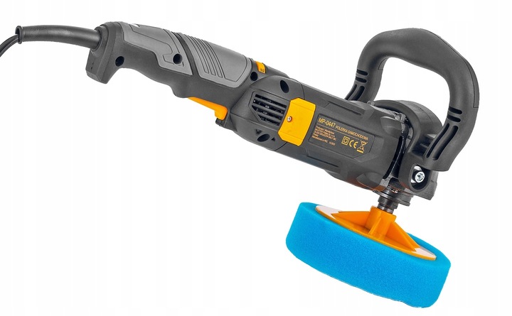 POLERKA SAMOCHODOWA SZLIFIERKA z REGULACJA OBROTÓW 2600W + 4x GĄBKA MP0447