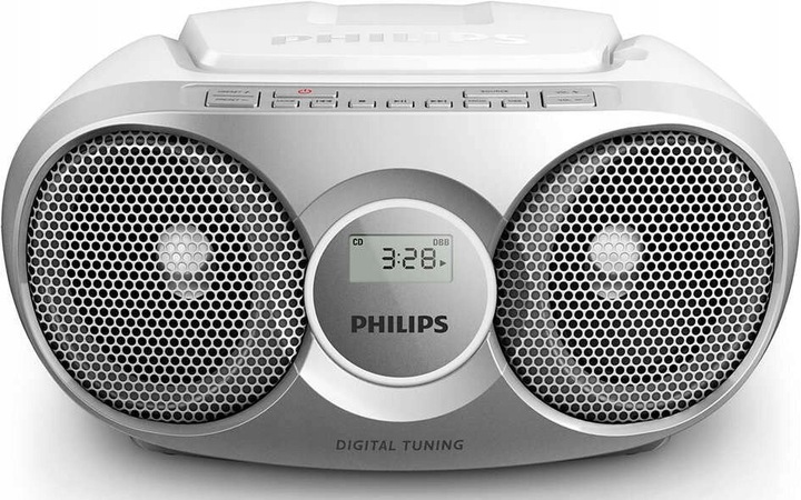 Philips Bumbox CD Philips Bumbox CD AZ215 Srebrny