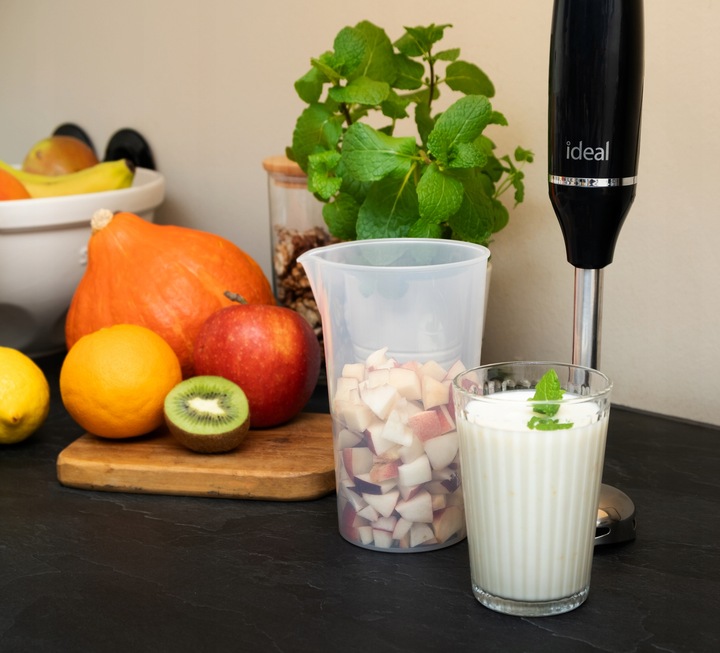 Blender ręczny Wielofunkcyjny 800W melakser Mikser Ideal IK1002 ZESTAW 4w1