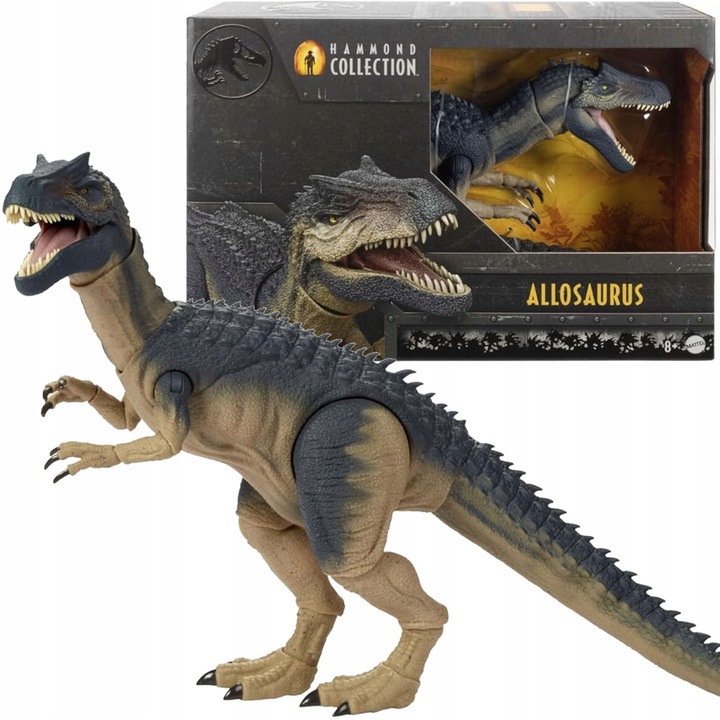 Figurka Jurassic World dinozaur Allosaurus Hammond Collection 19 cm