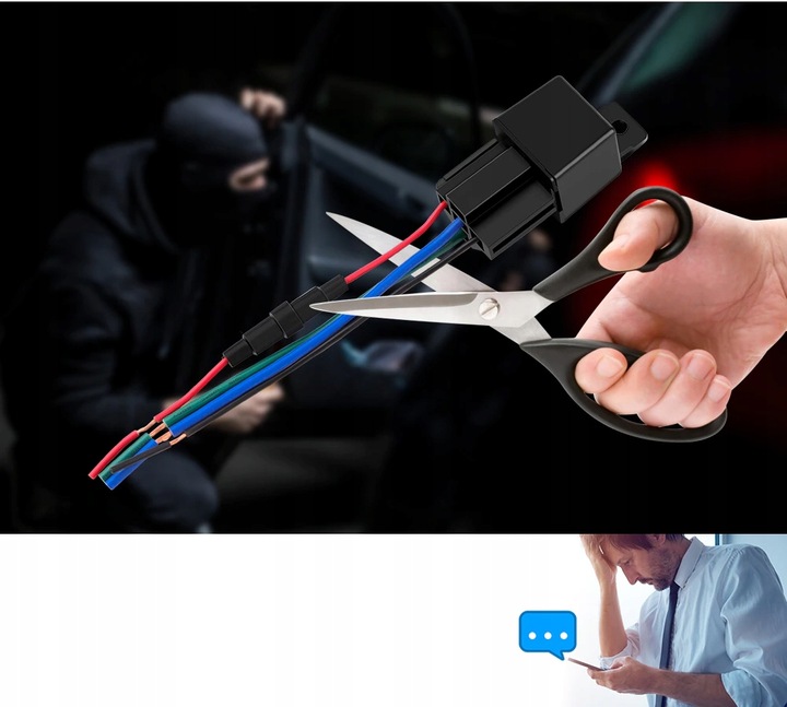 LOKALIZATOR GPS C13 ODCIĘCIE PALIWA POJAZDU