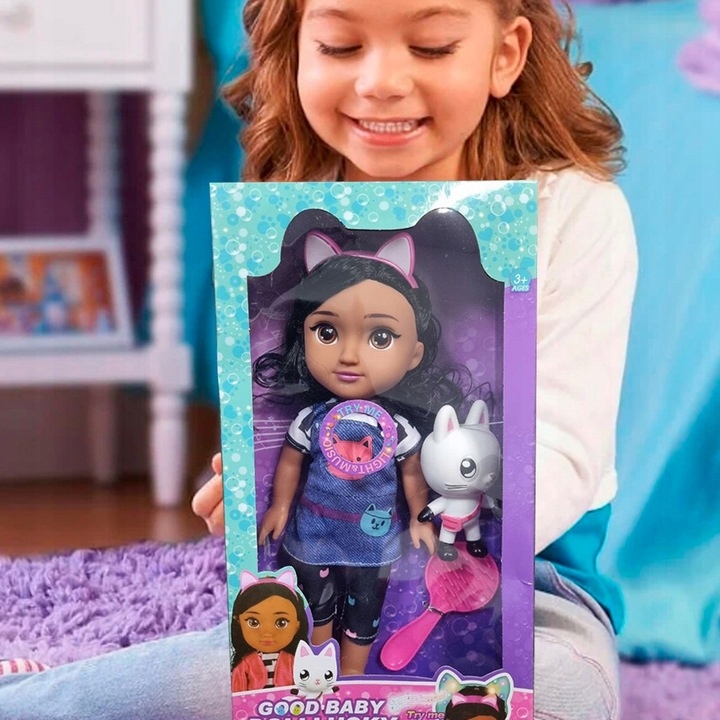 Koci Domek Gabi Dużą Interaktywna Lalka Gabby 35 cm Dla Dzieci Prezent XL