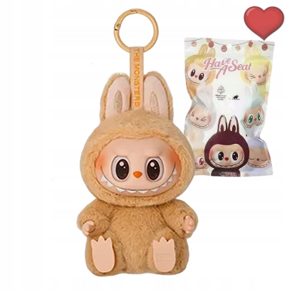 LABUBU HAVE A SEAT THE MONSTERS BRELOK PLUSZOWA Bez pudełka