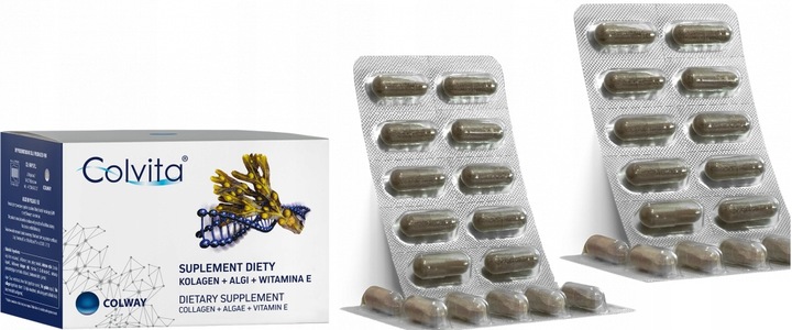 Colvita kolagen kapsułki 120 szt. - Suplement diety Colway