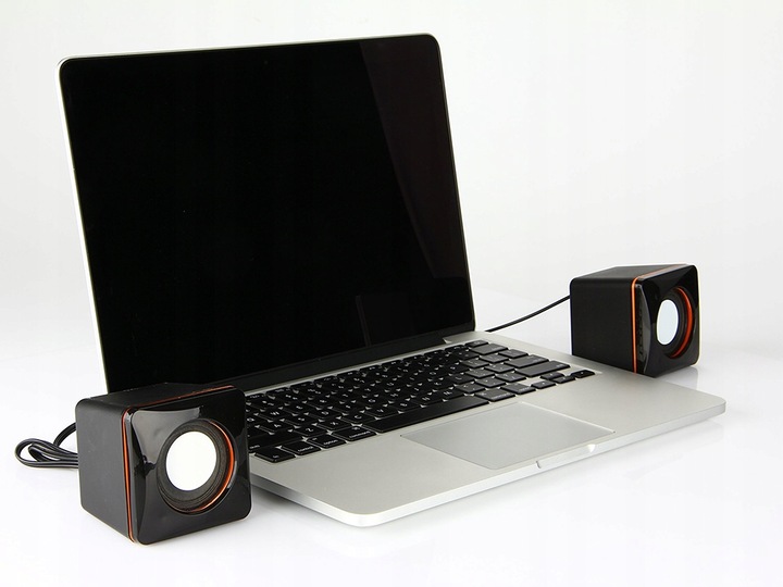 GŁOŚNIKI KOMPUTEROWE PC 2.0 JACK ZASILANIE USB