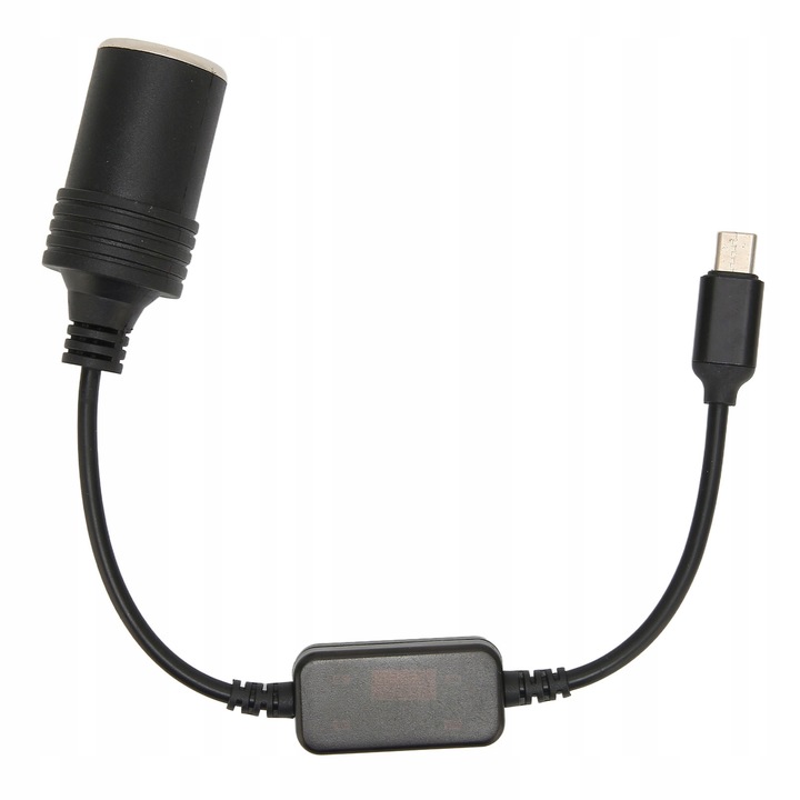 ADAPTER ZAPALNICZKI SAMOCHODOWEJ 5V USB C DO 12V