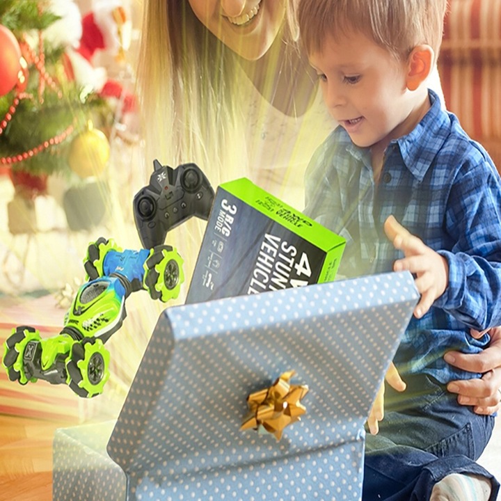 SAMOCHÓD STEROWANY RĘKĄ GESTAMI 4X4 LED + PILOT 2 W 1 GARNITUR