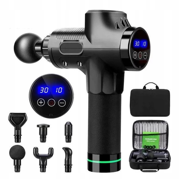 Pistolet wibrujący do masażu MASAŻER ręczny (E066)