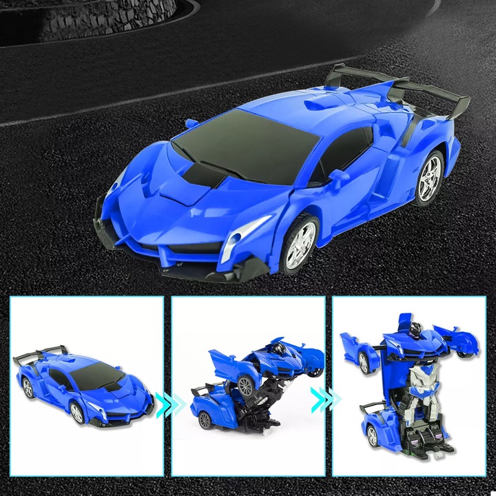 AUTO ROBOT 2w1 SAMOCHÓD ZDALNIE STEROWANY PILOT