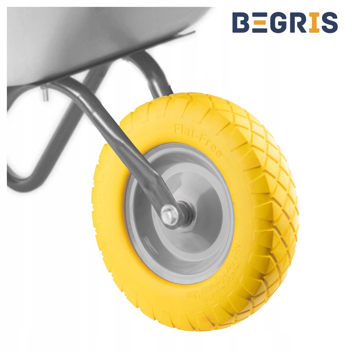 KÓŁKO DO TACZKI KOŁO DO TACZKI PEŁNE Koło do taczki Bezdętkowe 4.00-8 PU