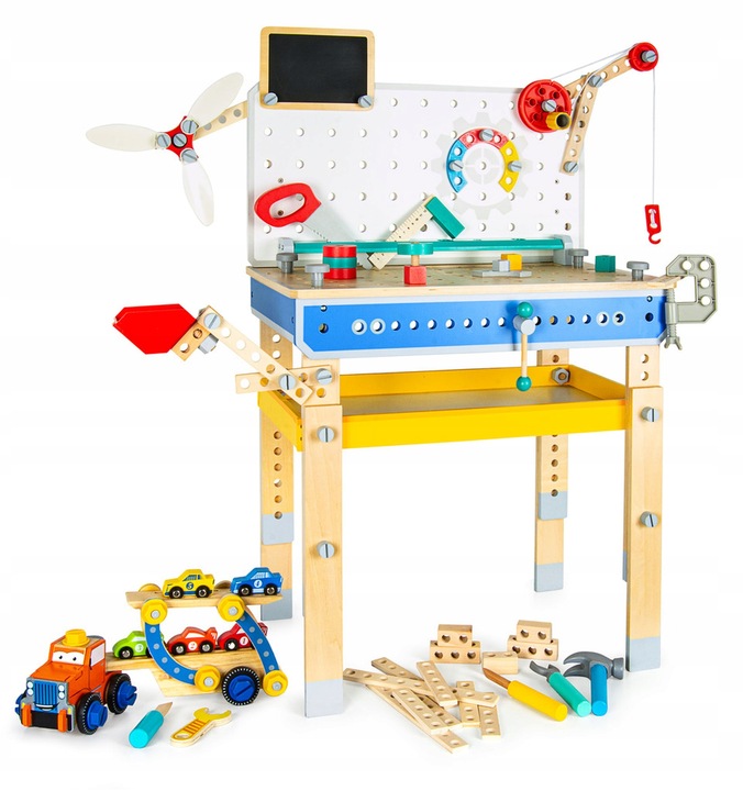 Junior Konstruktor/Mechanik samochodowy + Laweta Boom! - zestaw promocyjny