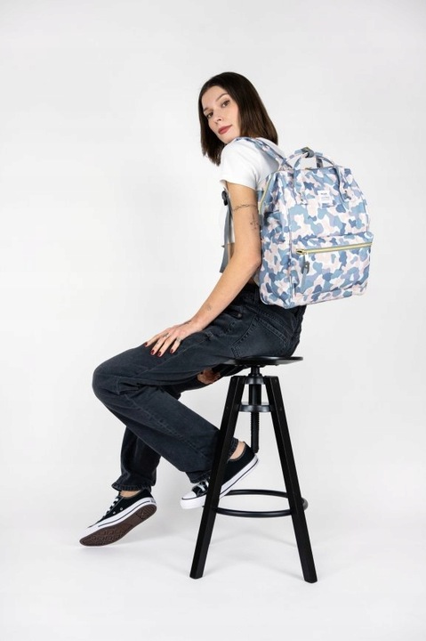 Plecak Himawari No. 8 Multi M - multikolor | damski, miejski tr23090